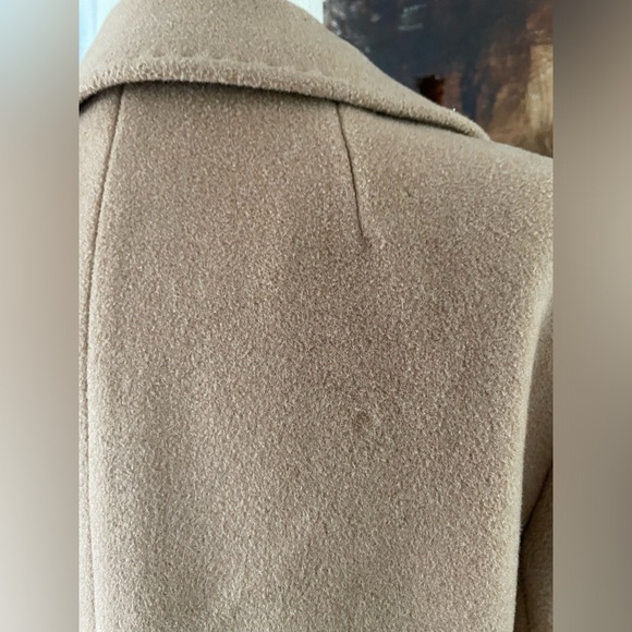 Rare Vintage double breasted 100% camel hair wool peacoat size 40 M LVC~ - Picture 10 of 14
